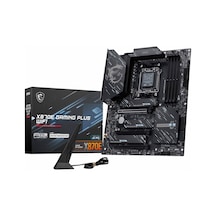 Msı X870e Gaming Plus Wifi Ddr5 8200mhz Oc M.2 Hdmı/usb-c Pcıe 5.0 Am5 Atx Anakart