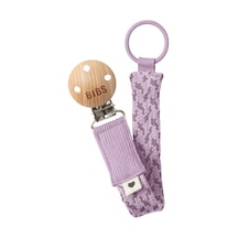 Bibs Paci Braid Emzik Askısı - Violet Sky / Mauve Pembe