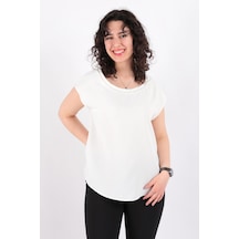 Ayhan 81948 Kadın Bluz 81948-174-R0462 Ekru