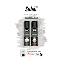 Selsil Silikon Sprey, 500 Ml 2 Adet Ve Rosie Pamuk