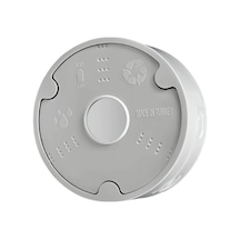 10 Adet - Rbox Kamera Montaj Buatı - Yuvarlak İç Mekan Kamera Montaj Kutusu Taban Dahil