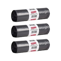 Koroplast Çöp Torbası Siyah Büyük Boy 10'lu 65 CM x 80 CM x 3 Paket