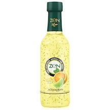 Zen Basil Seeds Cool Lime Portakal Lime Aromalı Fesleğen Tohumlu İçecek 330 ML