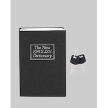 Nrzsnt Gizli Kitap Kasa Metal Gövdeli, Anahtarlı