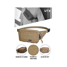 Utx Grovuxa Çöl Rengi Çok Bölmeli Unisex Outdoor Bel Ve Omuz Çantası Bej