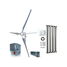 İsta Breeze Set İ 1500w 24v/48v Rüzgar Türbini + Wind Pro Şarj Kontrol + Direk Seti