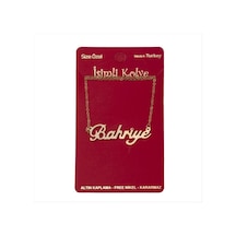 Bahriye - 71 - İsimli - Csmo-tex - Kolye Sarı altın