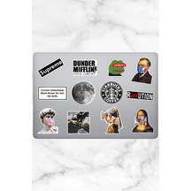 Aesthetic Seri 2 Sticker Seti Laptop Ajanda Notebook Tablet Telefon Defter Etiket Bullet Journal Diğer