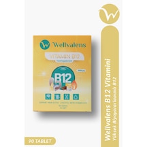 B12 Vitamini 1000 Mcg - Günlük Enerji Desteği İçin 60 Tablet - Yüksek Emilimli Takviye Edici Gıda