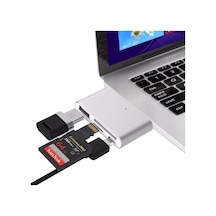 Store Type C Usb 3.1 Kart Okuyucu Sd Microsd Tf Hub All İn Çevirici Dönüştürücü Adaptör
