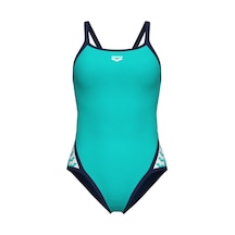 Arena Icons Kadın Yüzücü Mayosu 005036871 Turkuaz