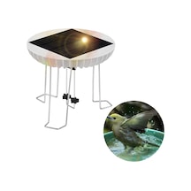 Singree Güneş Enerjili Kuş Banyosu Dalga Cihazı - 1500mah Pil İle Su Hareketlendirici