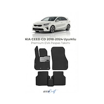 OtoCraft Kia Ceed Cd 2018-2024 Araca Özel 3d Havuzlu Eva Paspas Tam Set 5 Parça