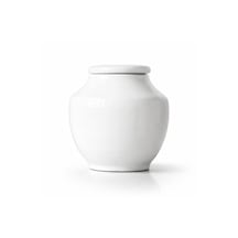 Dekoratif Terra Cotta Vazo Beyaz Toprak Dokulu Modern Salon Konsol Üstü Büyük Boy Vazo 24 Cm Altın - Beyaz
