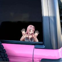 Anime Kız Sticker Laptop,araba, Motor Sticker