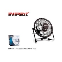 Everest Efn-482 Metal Usb Vantilatör Renkli