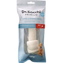 Dr.sacchi Premium Sığır Etli Sığır Derisi Genişletilmiş Düğüm Kemik Tahılsız Köpek Ödülü 7-8 1li 130 Gr 109-30017.01