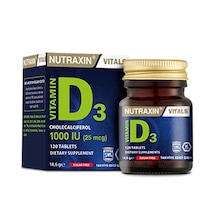 Nutraxin Vitamin D3 1000 IU  120 Tablet