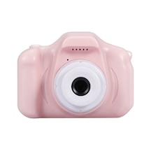 X2 Mini Çocuk Kamerası 2 İnç Hd Renkli Ekran Şarj Edilebilir Mini Kamera Video Kamera 32 Gb Hafıza Kartı İle Sevimli Kamera Pembe