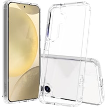 Buff Galaxy Uyumlu S24 Air Hybrid Şeffaf Kılıf