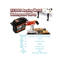 Emax Es3005 Servo Motor Metal Analog Servo 42gr Su Geçirmez