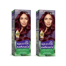 Jenerik Naturals Saç Boyası Koyu Nar Kızılı 5/45 2x Paket