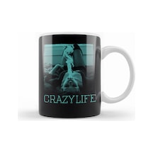 Crazy Life Kupa Bardak Porselen Karışık