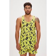 Bad Bear Bling Yeşil Erkek Atlet-yeşil