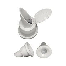 Koku Önleyici Gider Lavabo Sifonu Kokumatik 1 Adet Çekvalfi Beyaz