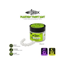 Yüzen Silikon Alabalık Topu - Fishack Eggx - 40 Adet - Peynir Kokulu - Renk Clear Pink