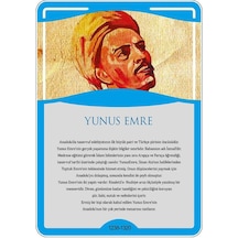 Türk Büyükleri - Yunus Emre Afişi