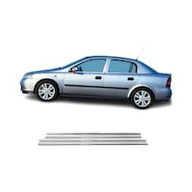 Opel Astra G Sedan Krom Cam Çıtası 4parça 2001-2009 Arası P.çelik