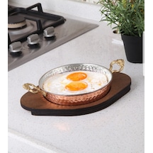 Bakır Tava Dövme 22cm Sahan Bakır Tava Dövme 22cm Sahan