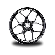 Nmax 155 Yazılı 8Li Jant Içi Yazı Sticker Etiket