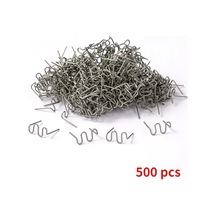 Plastik Zımba Kaynak Tabancası Termal Zımba Pvc Tamir Makinesi Plastik 500 Pcs