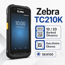 Zebra Tc21 Tc210k 3gb 32gb Se4100 2d Barkod Okuyuculu Wlan Nfc 5" El Terminali