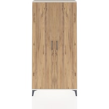 Arges Dolap 2 Kapaklı Tek Askılı 88x30x182 Aytaşı-çam Aytaşı