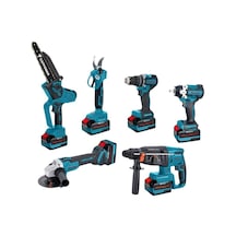 Cat Power 1560 Kömürsüz Makine Seti 6 Parça