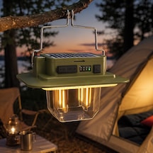 Panther Pt-384 Filament Led Solar Ve Powerbank Özellikli Kamp Lambası Çok Renkli