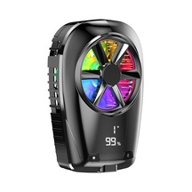 Gld-spt- Newface X110 Radyatör Telefon Soğutucu Fan - Siyah