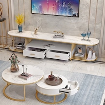 Leyda Beyaz Tv Ünitesi