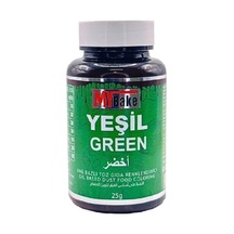 Yağ Bazlı Toz Boya May Bake 25 Gr Yeşil