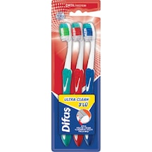 4 Adet Difaş Diş Fırçası Ultra Clean 3'lü