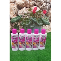 Çiçek Açan Süs Bitki Besin 225 ML 5 Adet Sıvı Çiçek Gübre Vitamin