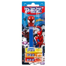 Pez Dispenser Spider-man Meyve Aromalı Şekerleme Makinesi Ve Şekerleme Yedekleri