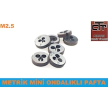 M2.5 Mini Pafta Hss Metrik Diş Açma