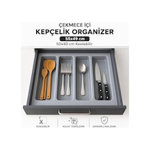 Deltaaks Çekmece Içi Kepçelik Düzenleyici 55x49 Cm 36.5x40 Cm Kadar Kesilebilir Diğer