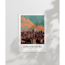 Çerçevesiz Poster Johannesburg Güney Afrika Seyahat