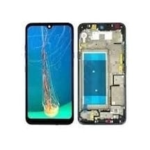 LG Uyumlu Q60 Lcd Ekran Dokunmatik Çıtalı