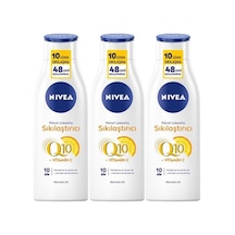 Body Q10 Sıkılaştırıcı Nemlendiren Vücut Losyon C Vitm 250 Ml Yenilenen Formül 3 Adet